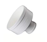 Plastic Duct Pipe Reducer Connector, Downpipe 110mm to 50mm Downpipe Reducer, Reducer Connector Tube, Ducting Connector for Ducting and Extractor Fans (Drain, Waste and Vent)