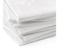 Plastic Dust Sheets for Decorating Pack of 6 Painting Sheets Drop Cloth Polythene Sheeting Large Plastic Sheets to Cover Furniture, Floor & DIY Projects