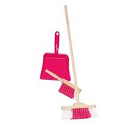 Plastic Dustpan, Handbroom and Broom