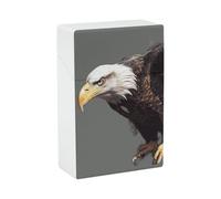 Plastic Eagle Cigarette Case Waterproof Cigarette Holder Box for 20pcs King Size Cigarettes, Crush Resistant Cig Case Pack Accessory, Ideal Gift for Smoker Women Men