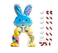 Plastic Easter Bunny For Putting Game Set for Kids and Adults with Rabbit Arch and Easter-Inspired Details (GJ411-001)