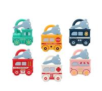 Plastic Educational Toddler Train Toy With Unlocking Mechanism For Fine Motor Skills Development Learning Toy For Children