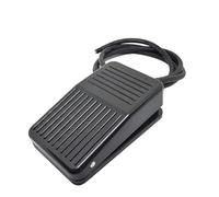 Plastic Electric Foot Pedal Switch Power Controller SPDT On Off 1NO1NC Momentary For Industrial Machine 1Pcs(0.5m cable)