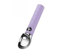 Plastic Electric Ice Cream Scoop 2-Pack Heated Design(Purple)