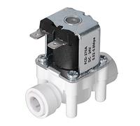 Plastic Electric Solenoid Valve EFFICIENTLY Close Flow for Various Projects 3/8IN Quick Connector (DC24V)
