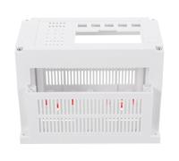 Plastic Electrical Box for Plc Control and Power Monitoring Devices | White Plastic Enclosure, Spacious Interior, Dustproof Waterproof Build, for Electronic Devices and Outdoor Junction Use