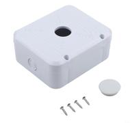 Plastic Electrical Junction Box 105x48x115mm Weatherproof | IP-rated protection, keeps cables dry, prevents short circuits, easy for access lid, garden patio use