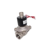 Plastic Electrical Solenoid Valve, 1/4 "3/8" 1/2 "3/4" 1 "dn15 Normally Open N/O Stainless Steel Electric Solenoid Valve(2s16015k,AC110V)