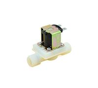 Plastic Electrical Solenoid Valve, Normally Close1/2 BSPP Male Thread Nylon Plastic Body(220VAC)