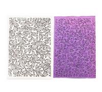 Plastic Embossing Folders Leaves Pattern Embossing Templates DIY Craft Template Stencil Card Making Embossing Stencil
