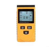 Plastic EMF Tester Meter 0.01µT Accuracy Portable | Tests electric V/m and magnetic µT fields, dual sensor design, clear LCD readout, home safety check