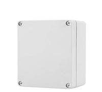 Plastic Enclosure, 175 * 175 * 100 IP65 ABS Weatherproof Outdoor/External Enclosure Power Junction Box Complete with Connector