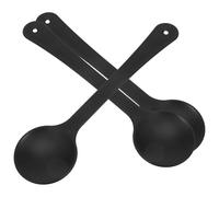 Plastic Eye Occluder 3pcs Black Handheld Exam Tool for Doctors