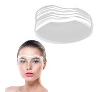 Plastic Eye Shield, Clear Face Visor Shield, Waterproof Eye Shield, 50 Pcs Disposable Plastic Eye Shield, Shower Face Eye Protector Shield, Hair Salon Face Visors, for Haircut, Eyelash Extensions