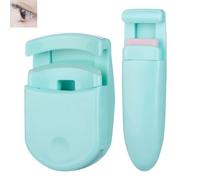 Plastic Eyelash Curler, Gentle Eyelash Tool, Portable Travel Eyelash Bender for All Eye Shapes, Kink Free Design Travel Makeup Essential (Purple)