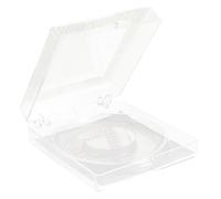Plastic Eyelash Storage Case with Window and Pearl Box Design | Portable Lash Holder, Secure False Lash Organizer for Travel and Daily Use