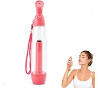 Plastic Facial Water Atomizer Rechargeable USB(Red) | High-quality plastic build, lightweight 20x4x4cm, red white green options, daily use durable