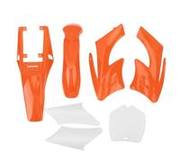 Plastic Fairing Body Cover Kit, Mudguard for Apollo Dirt Bike 47 (Orange)