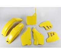 Plastic Fairing Kit Compatible with Suzuki Rm 250 1992 Ufo Vintage Yellow