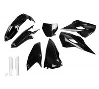 Ufo Husqvarna Tc 250 2016-2016 Hukit617f-001 Fork Protectors & Plastics Kit Black