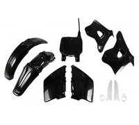 Ufo Kawasaki Kx 125/250 1996-1998 Kakit192f-001 Fork Protectors & Plastics Kit Black
