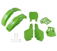 plastic fairing kit FULL Kawasaki KX 250 1989 KX 500 1989 - 1992 UFO Green