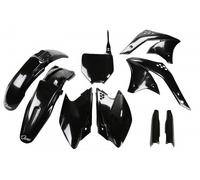 Ufo Kawasaki Kxf 250 2006-2006 Kakit204f-001 Fork Protectors & Plastics Kit Black