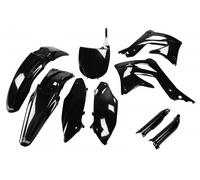 Ufo Kawasaki Kxf 450 2012-2012 Kakit217f-001 Fork Protectors & Plastics Kit Black