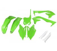 Ufo Kawasaki Kxf 450 2016-2017 Kakit223f-026 Fork Protectors & Plastics Kit Green