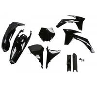 Ufo Ktm Sx/sx-f 2011-2011 Ktkit509f-001 Fork Protectors & Plastics Kit Black