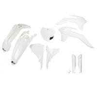 Ufo Ktm Sx/sx-f 2015-2015 Ktkit531f-047 Fork Protectors & Plastics Kit White