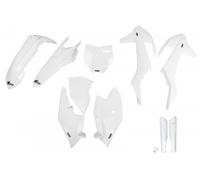 Plastic Fairing Kit FULL Ktm SX Sxf 125 150 350 450 2016 - 2018 White Ufo