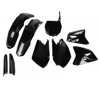 Plastic Fairing Kit FULL Suzuki RM 125 - 250 2006 - 2024 Ufo Black NO USA
