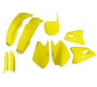 Ufo Suzuki Rm 125/250 2006-2024 No Usa Sukit406f-102 Fork Protectors & Plastics Kit Yellow