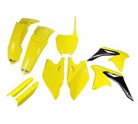 Plastic Fairing Kit FULL Suzuki RMZ 250 2010 - 2018 Ufo Plast Yellow
