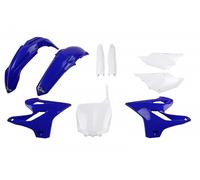 Ufo Yamaha Yz 125 15 Yakit319f@999 Plastics Kit White,Blue