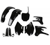 Ufo Yamaha Yzf 250/450 2003-2004 Yakit304f-001 Fork Protectors & Plastics Kit Black