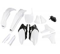 Ufo Yamaha Yzf 450 2010-2010 Yakit309f-046 Fork Protectors & Plastics Kit White
