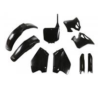 Ufo Honda Cr 125/250 1995-1997 Hokit095f-001 Fork Protectors & Plastics Kit Black