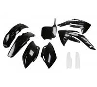 Fairing Kit 9-piece UFO PLAST fairing kit with fork protector black