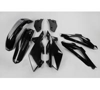 Plastic Fairing Kit Husqvarna CR 250 2009 - 2013 Black Ufo Plast