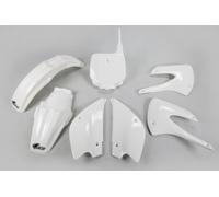 Ufo Kawasaki Kx 85 2001-2013 Kakit214-047 Plastics Kit White