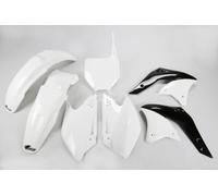 Plastic Fairing Kit Kawasaki KXF 250 2006 Ufo Plast White