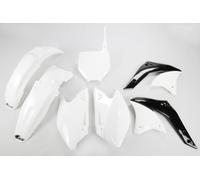 Plastic Fairing Kit Kawasaki KXF 250 2008 Ufo Plast White