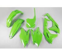 Plastic Fairing Kit Kawasaki KXF 250 2017 Ufo Plast Green
