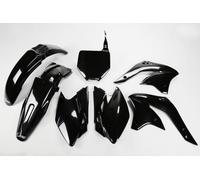 Plastic Fairing Kit Kawasaki KXF 450 2008 Ufo Plast Black