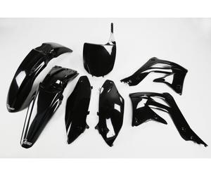 Plastic Fairing Kit Kawasaki KXF 450 2012 Ufo Plast Black
