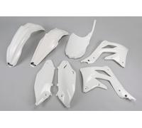 Plastic Fairing Kit Kawasaki KXF 450 2013 - 2015 Ufo Plast White