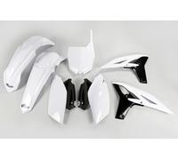 Ufo Yamaha Yzf 250 2010-2010 Yakit308-046 Plastics Kit White