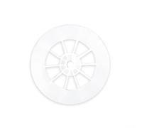 Plastic Fan Blade for Air Compressor Replacement Accessory Fits Direct Online Motor Designed for Stability, Durability, and Quiet Running (148x14mm White)